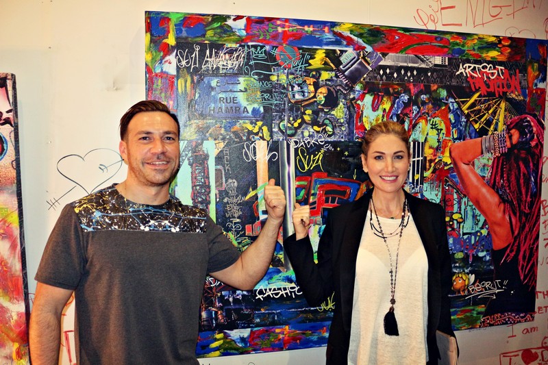Suzi in Beirut at Vick Vanlian Showroom